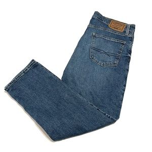 Levis Mens Signature Athletic Blue Jeans 34x29 Medium Wash Denim